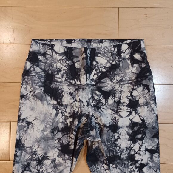 Lululemon Wunder Under Crop Hi-Rise Luxtreme Dual Shibori Pattern 21" 10 W6AQES - Picture 6 of 10